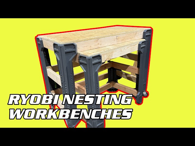 Make It YOUR Way - We DID! RYOBI Framework Workbench Kit