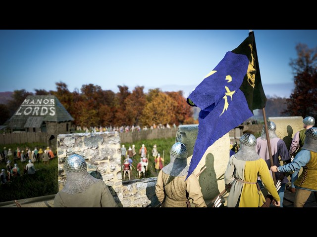 Building an ULTRA REALISTIC Medieval Kingdom in 'Manor Lords'... (Full Movie)