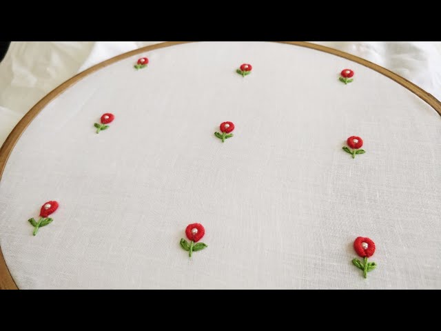 All Over Design For Kurti/Dress (Hand Embroidery Work)