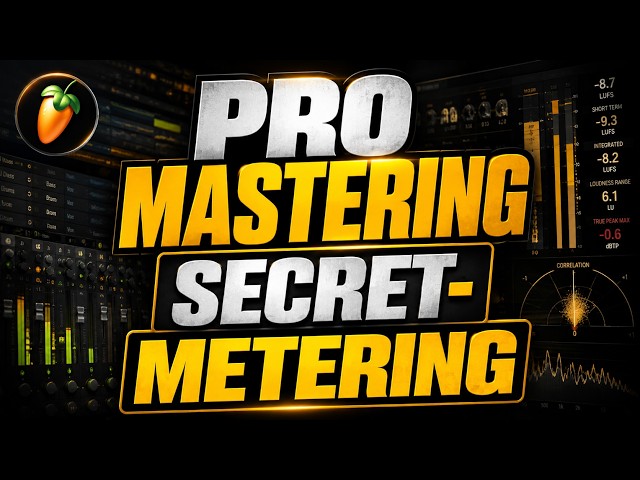 Mastering Metering | LUFS, True Peak, Dynamics & Loudness Meter Explained,  LRA, PLR | FL Studio