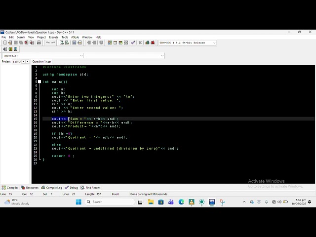C++ Programming Tutorial 