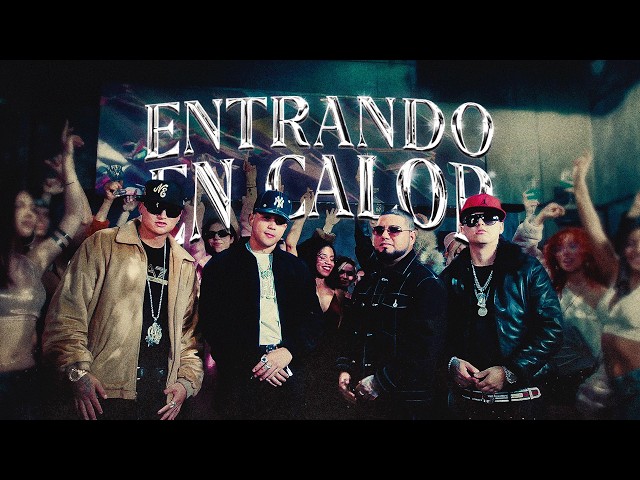 ENTRANDO EN CALOR - Lucky Brown, Fran C, Kennat, Sinaka (Video Oficial)