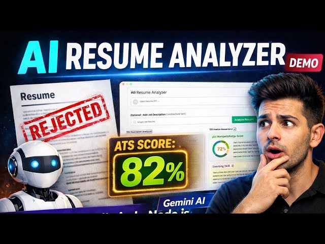 Built an AI Resume Analyzer using Gemini AI | Node.js + React