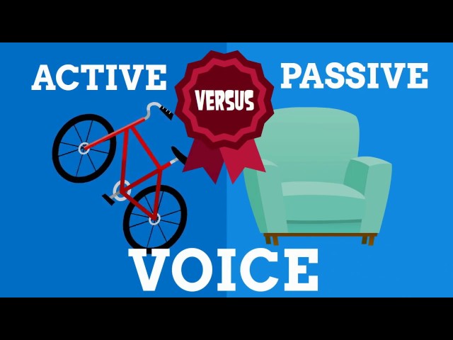 Active versus Passive Voice