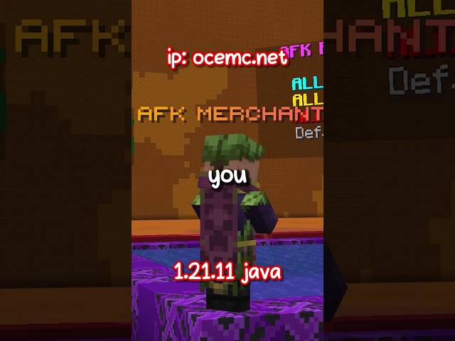 BEST Java OCE Minecraft Server 🟥INFO IN BIO🟥 #shorts #minecraft #australian