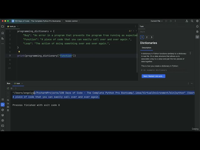 68   The Python Dictionary   Deep Dive