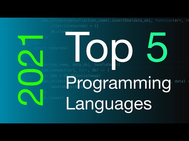 Top 5 Programming Languages in 2021