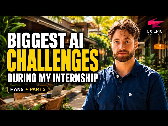 AI Internship Lessons: Claude, Manus, Supabase & Avoiding AI Hallucinations | EX Epic Academy
