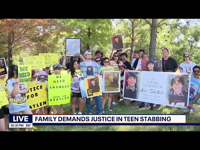 Family demand justice in Bridgeland teen stabbing