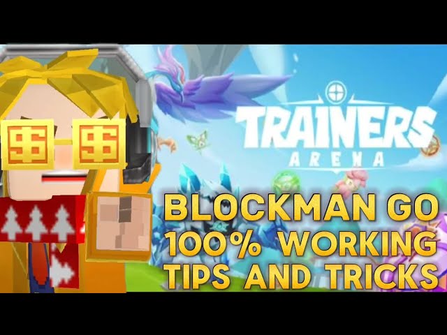 Blockman Go Trainers Arena tips and tricks ||MR J||