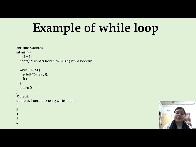 Loops in C programming