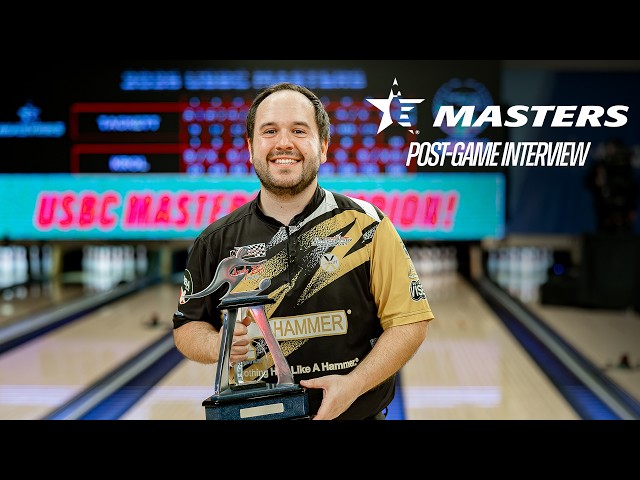 Boog Krol | 2026 USBC Masters Post-Game Interview