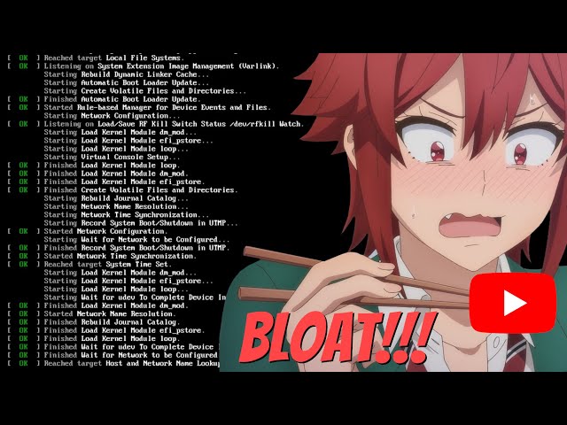 How Linux users watch YouTube.