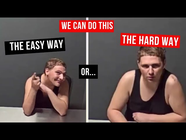 The most UNHINGED interrogation you'll ever see! | Russel Jones