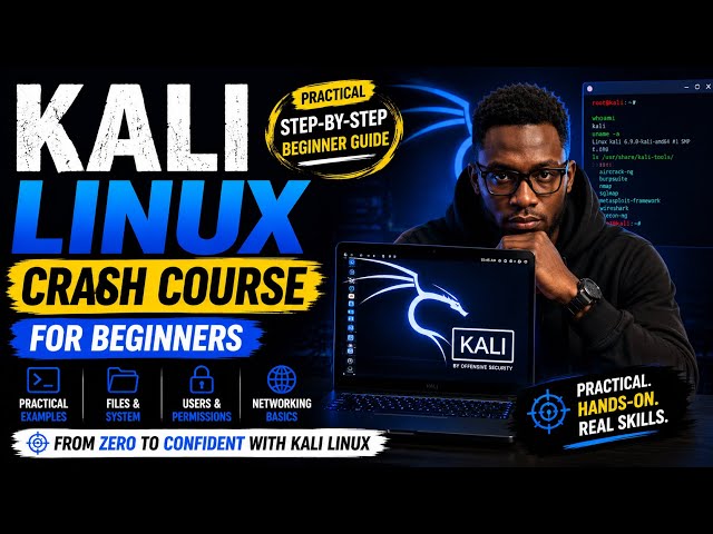 Kali Linux Explained: The Complete Beginner’s Course