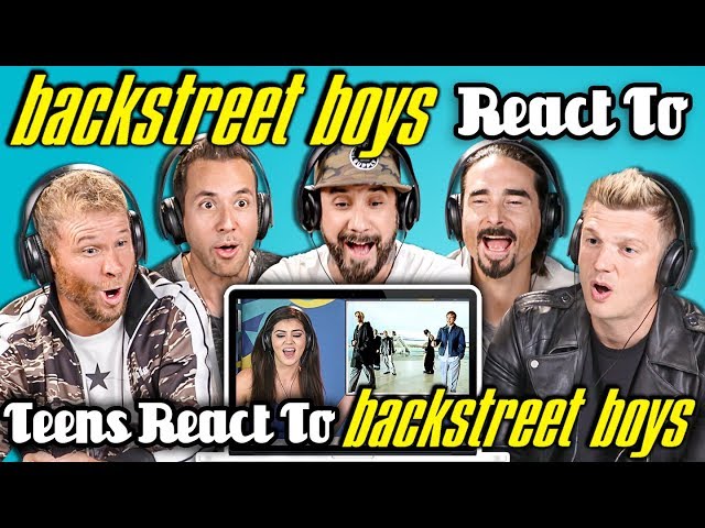 Los Backstreet Boys reaccionan a Adolescentes reaccionan a los  Backstreet Boys