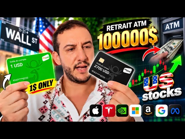 عرض خاص من Mypal بطاقة بلاستكية + بطاقة افتراضية + US stocks