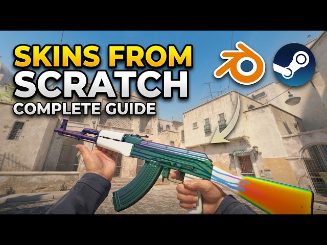 CS2 Weapon Skins From SCRATCH (Complete Walkthrough)