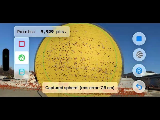 Large Dome - Apple ARKit - FindSurface