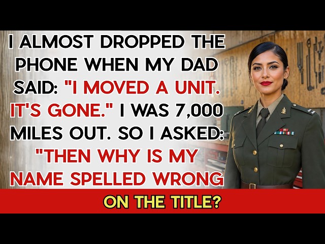 My Dad Sold My Truck While I Was Deployed — 8 Months Later A Marshal Handed Him The Title Back