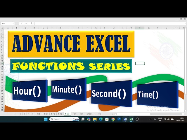 HOUR || MINUTE || SECOND || TIME