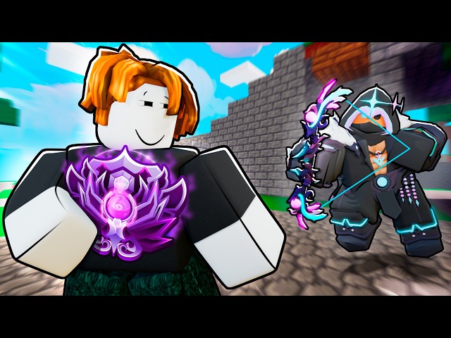 Pretending to be a Noob, Then Using NIGHTMARE KITS in Roblox Bedwars..