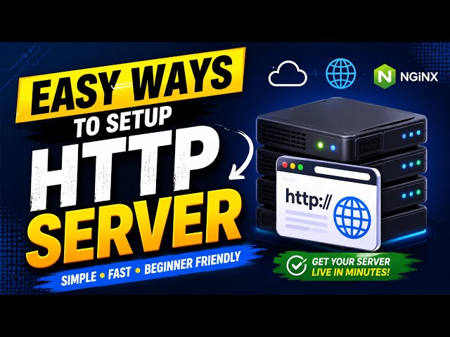 Easy way to setup HTTP server 