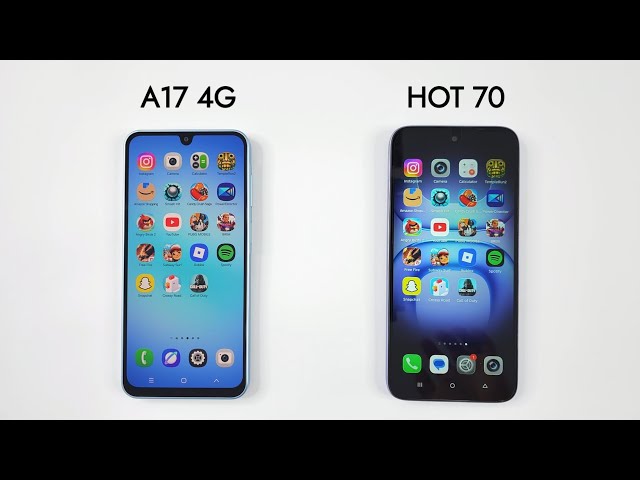 Samsung A17 vs Infinix HOT 70 - SPEED TEST!