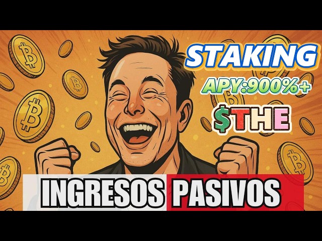 Desde 100 token THE: diario de crecimiento con staking hasta 10K € (2026)