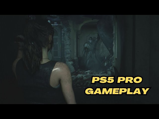 RE 2 Remake (PS5 Pro): Mr. X (Crashed Helicopter) Boss Escape - Claire 2nd Run