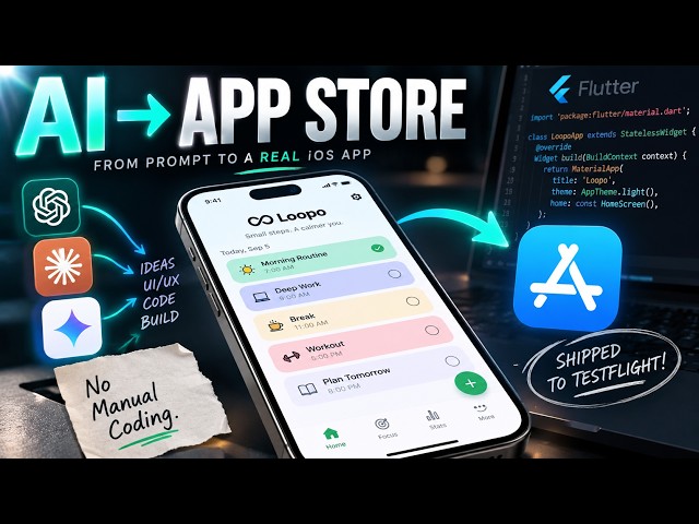 I Built & Shipped a Flutter App Using Only AI