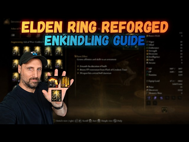 Elden Ring Reforged Enkindling Guide | Affixes, Rarity & Legendary Ashes