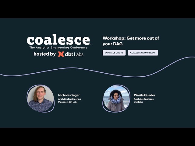 Workshop: Build your first dbt Python model
