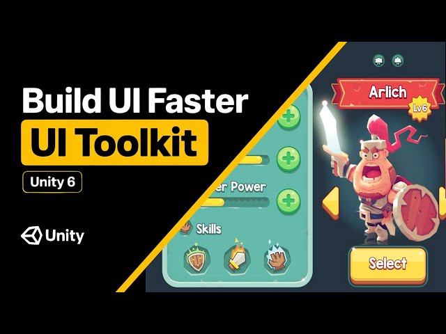 Build Stunning UI Faster with Unity UI Toolkit (Unity 6).