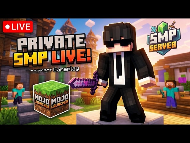 Playing Minecraft Java Edition On Mobile! 🚀 Private Smp Live