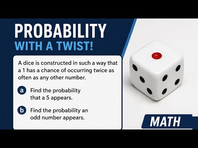 This Dice Is NOT Fair! Can You Solve It?