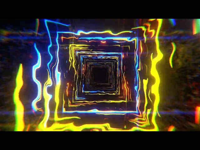 2 Hours 4K I Colorful Tunnel I  I INFINITE LOOP I Relaxing Screensaver