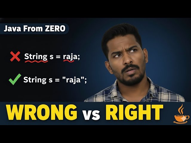 Java From ZERO – Why Beginners Get Variables WRONG 🚨