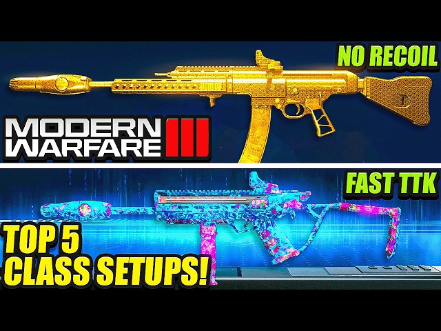 MODERN WARFARE 3 TOP 5 META LOADOUTS TO USE! 👑 (Modern Warfare 3 Best Class Setups) MW3 Best Guns