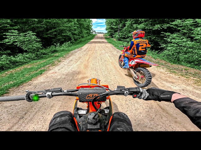 First Ride on New KTM 250 SXF