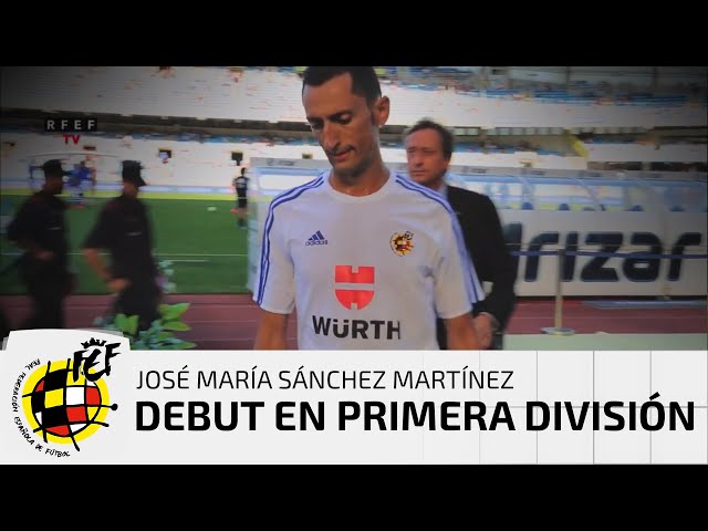 Vivimos con el colegiado José María Sánchez Martínez su debut en Primera División