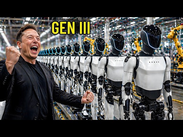 Tesla Optimus V3: End of Human Labor? — 1 Million Robots Launch This July