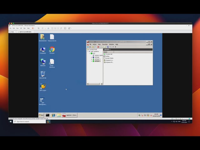 How to run SAP ECC EHP8 in VMware