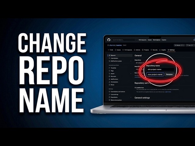 How to Change a GitHub Repo Name (Step-by-Step Guide)
