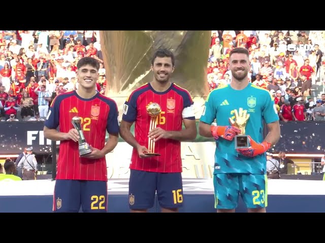Spain FIFA World Cup 2026 Champions- Trophy award ceremony (Spain 1 - 0 Argentina) 