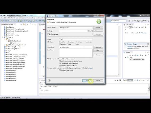 68   Debugging in Eclipse