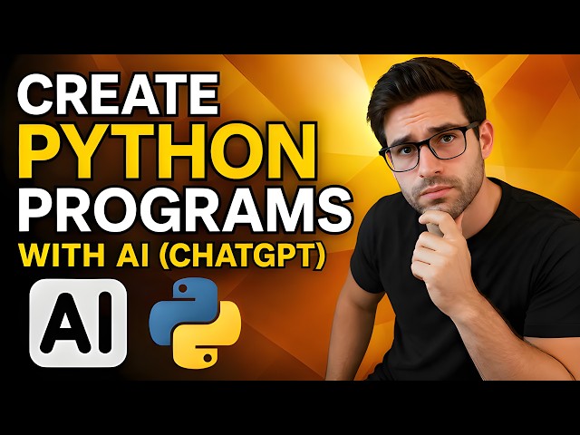 Python with ChatGPT: Build AI Programs from Scratch