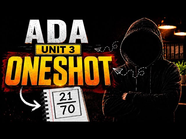 ADA Unit 3 Dynamic Programming Complete One Shot | RGPV B.Tech 4th Sem | Exam Preparation