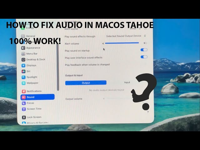 Why Your MacOS Audio Isn't Working and How to FIX IT