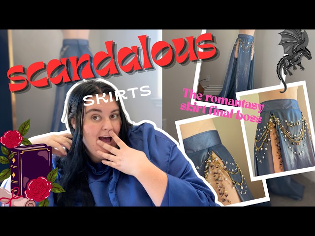 Create THE Romantasy Skirt of your DREAMS | The Calypso Skirt Pattern Tutorial